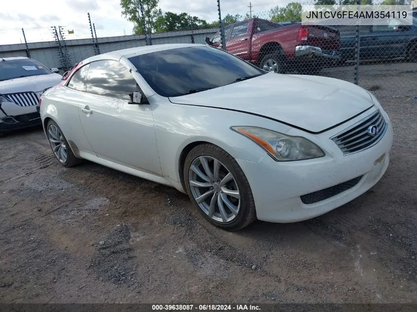 JN1CV6FE4AM354119 2010 Infiniti G37