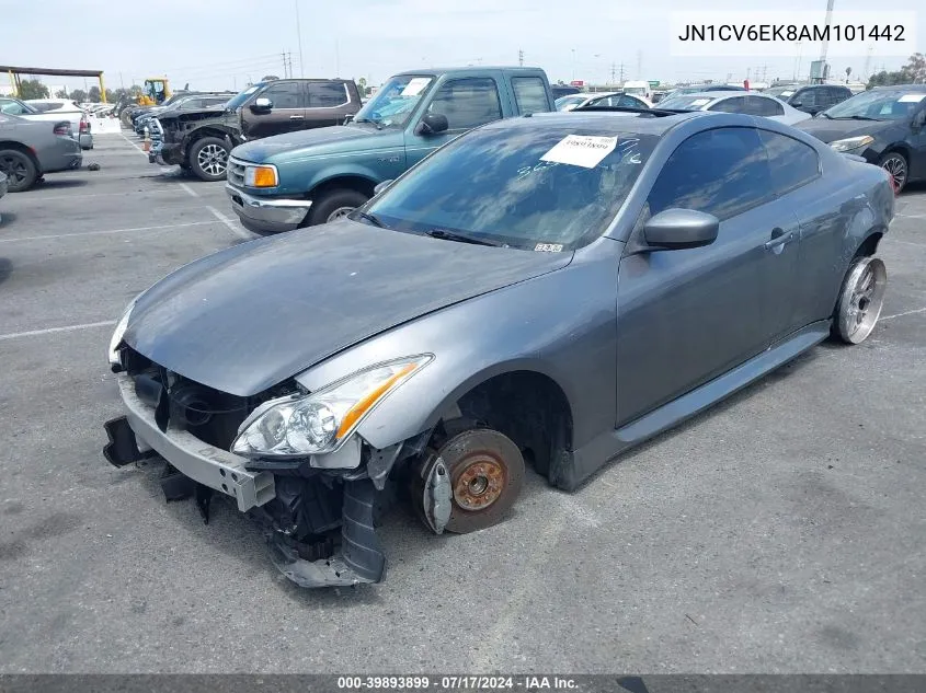 2010 Infiniti G37 Anniversary Edition VIN: JN1CV6EK8AM101442 Lot: 39893899