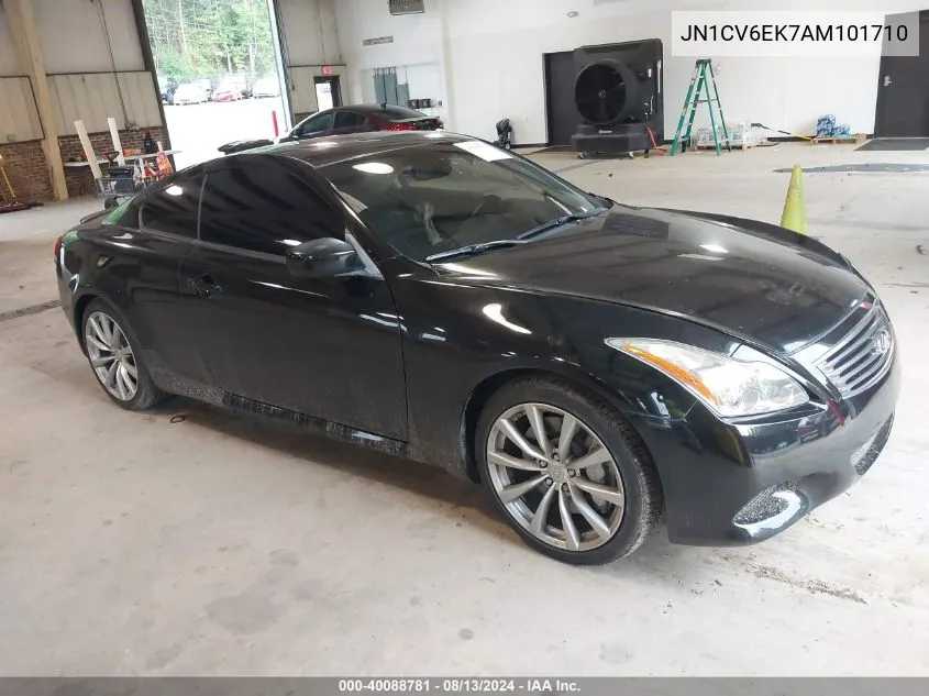 2010 Infiniti G37 Sport VIN: JN1CV6EK7AM101710 Lot: 40088781