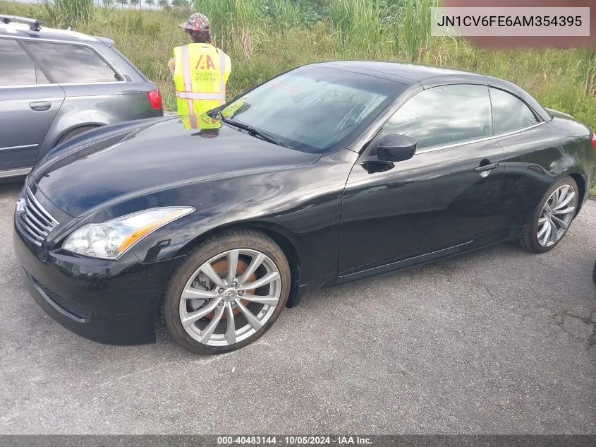 2010 Infiniti G37 Sport VIN: JN1CV6FE6AM354395 Lot: 40483144