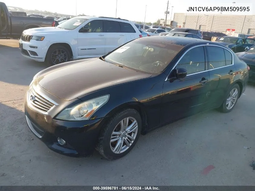 JN1CV6AP9BM509595 2011 Infiniti G37 Journey