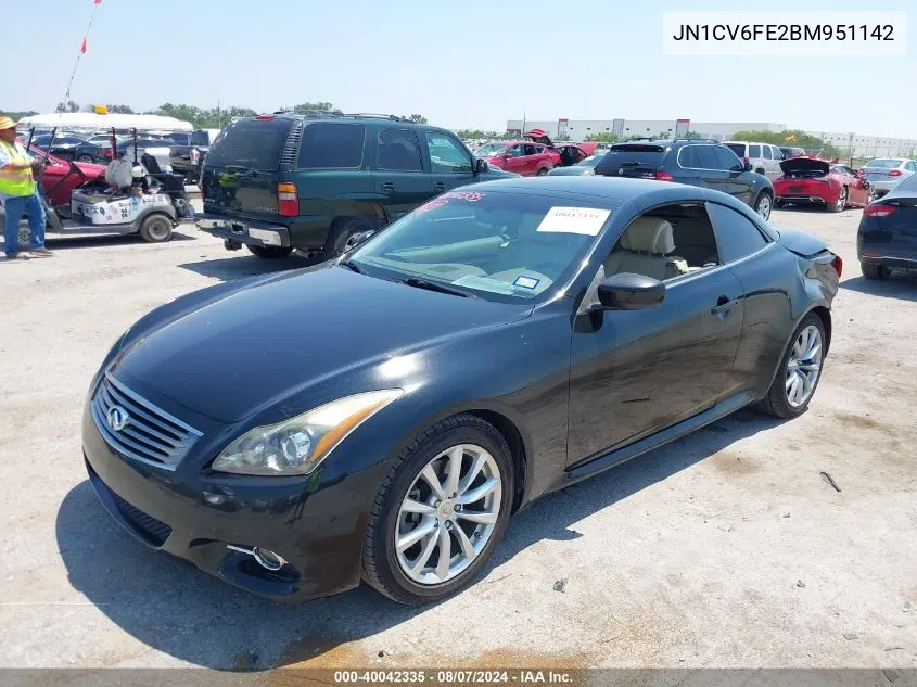 JN1CV6FE2BM951142 2011 Infiniti G37