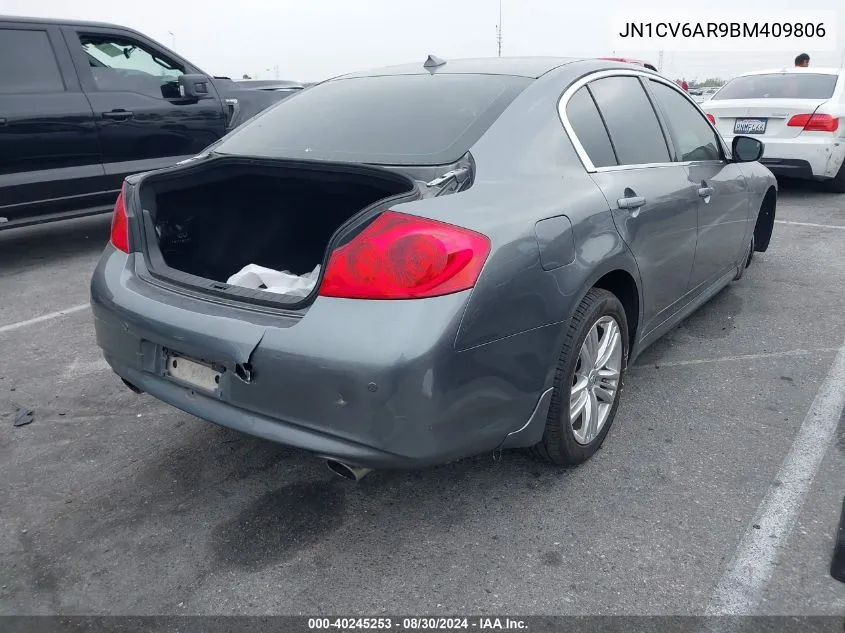 JN1CV6AR9BM409806 2011 Infiniti G37X