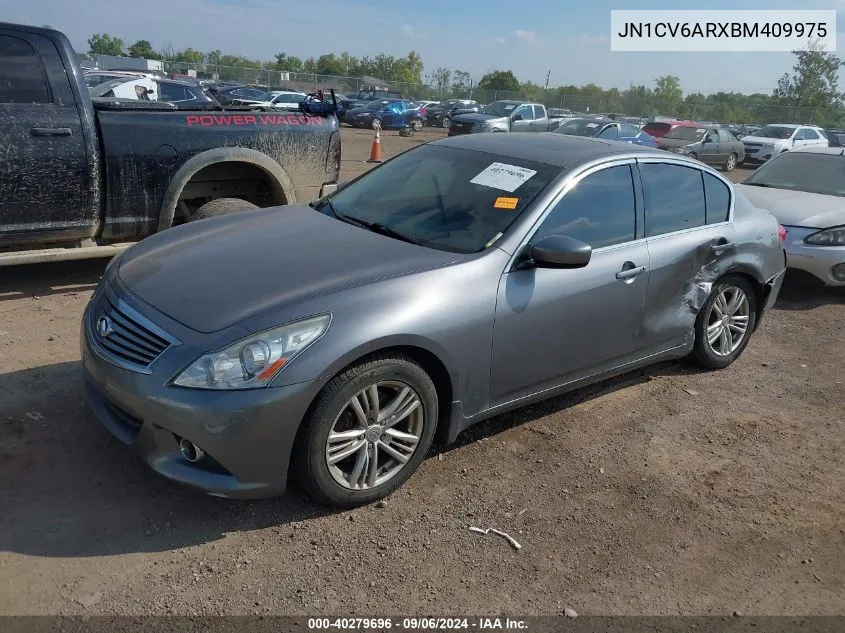 JN1CV6ARXBM409975 2011 Infiniti G37X