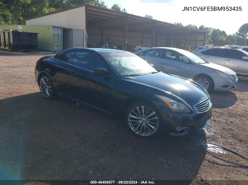 2011 Infiniti G37 Limited Edition/Sport VIN: JN1CV6FE5BM953435 Lot: 40400877