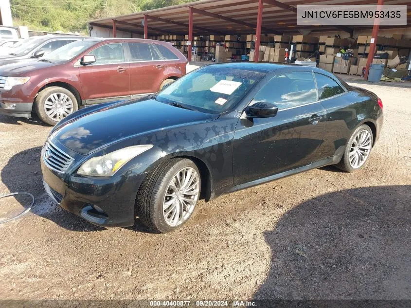 2011 Infiniti G37 Limited Edition/Sport VIN: JN1CV6FE5BM953435 Lot: 40400877