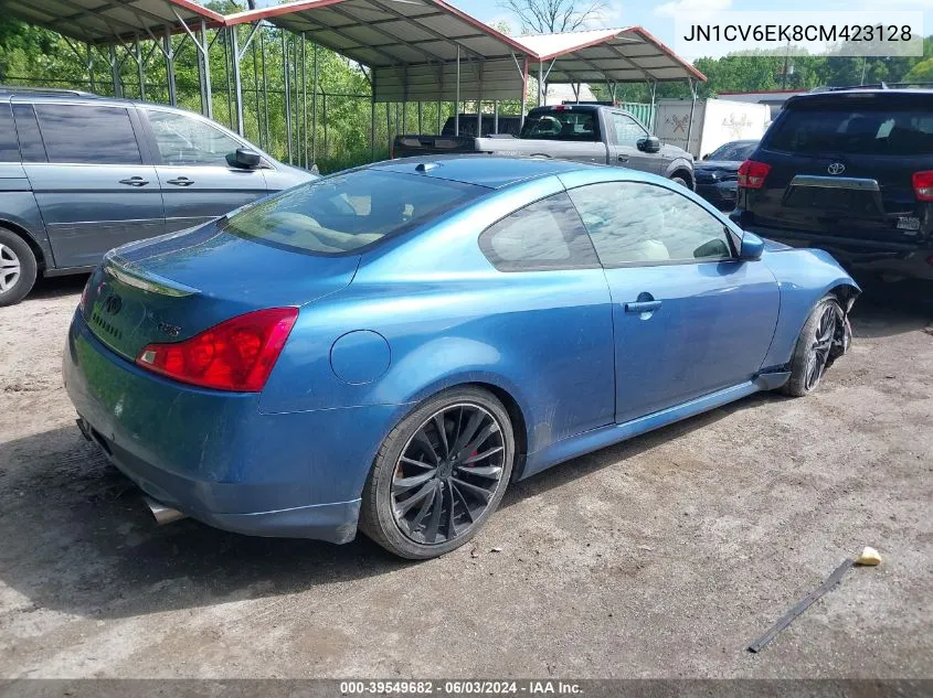 2012 Infiniti G37 Sport VIN: JN1CV6EK8CM423128 Lot: 39549682