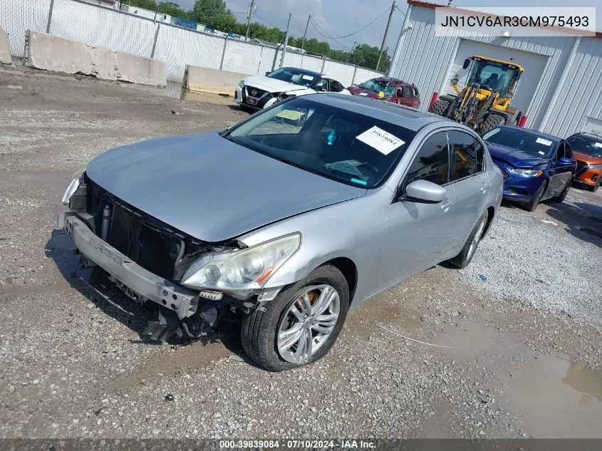 JN1CV6AR3CM975493 2012 Infiniti G37X