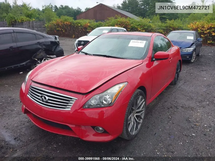 JN1CV6EL9CM472721 2012 Infiniti G37X