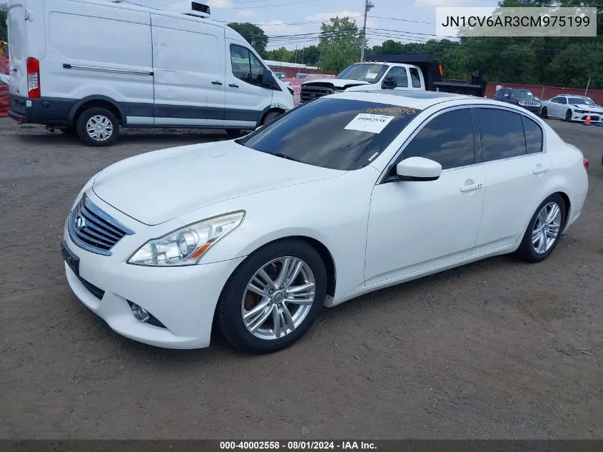 JN1CV6AR3CM975199 2012 Infiniti G37X