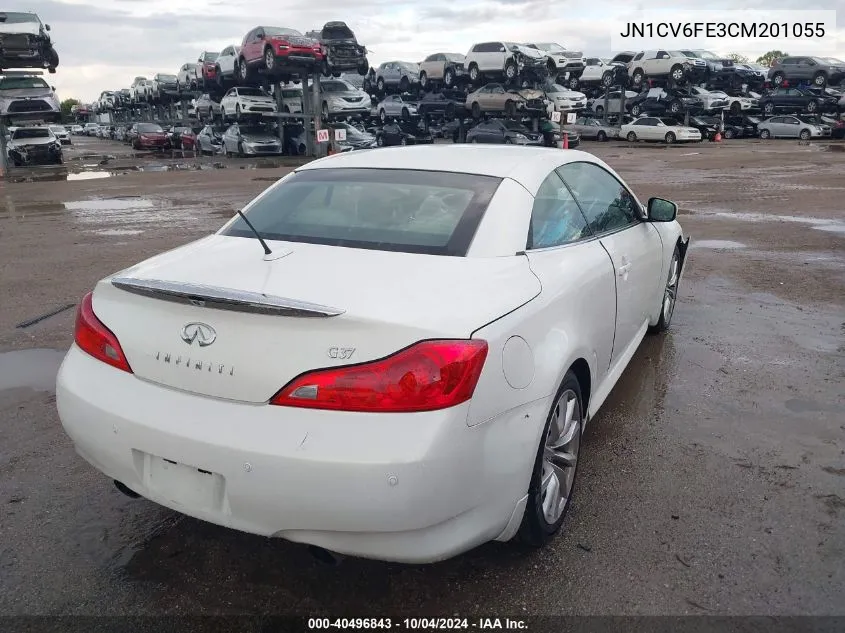 2012 Infiniti G37 VIN: JN1CV6FE3CM201055 Lot: 40496843