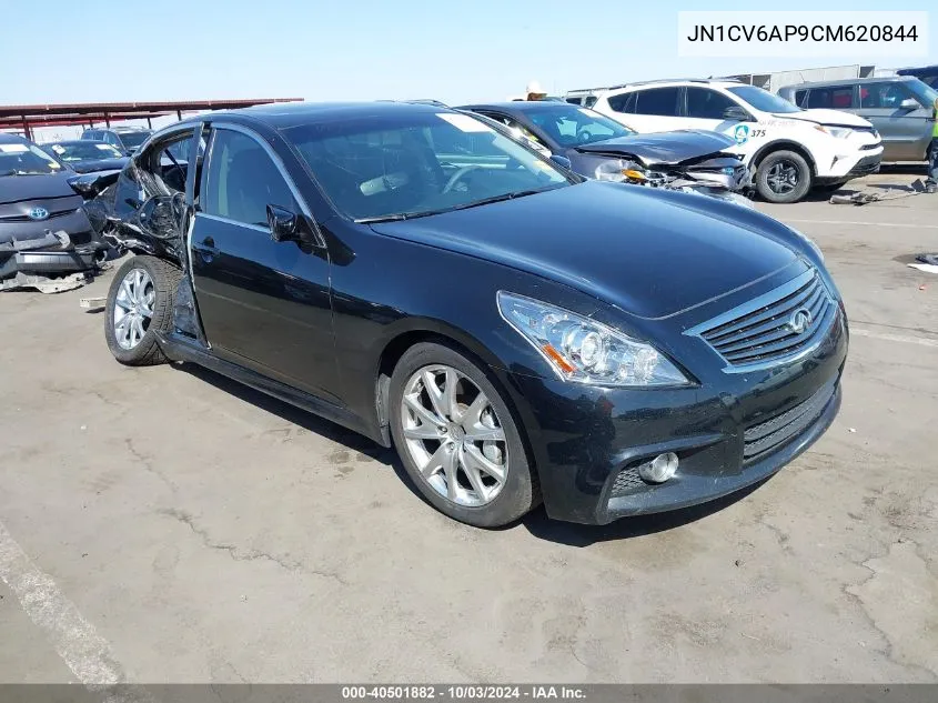 2012 Infiniti G37 Sport VIN: JN1CV6AP9CM620844 Lot: 40501882