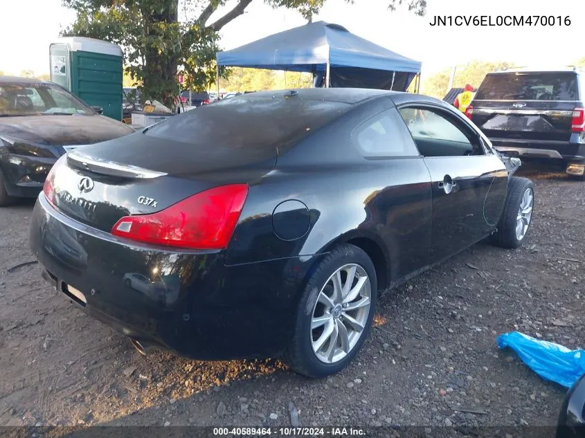 JN1CV6EL0CM470016 2012 Infiniti G37X