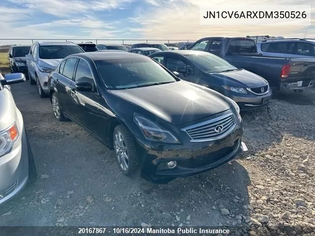 JN1CV6ARXDM350526 2013 Infiniti G37 X