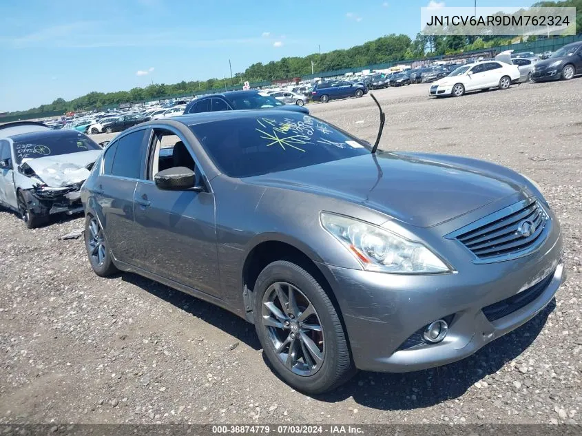 2013 Infiniti G37X VIN: JN1CV6AR9DM762324 Lot: 38874779