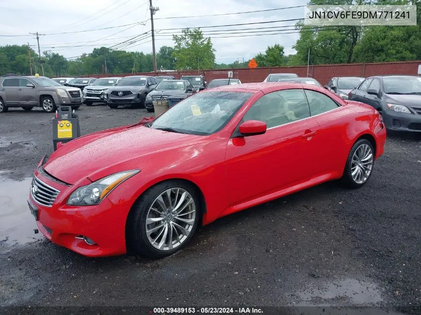 2013 Infiniti G37 VIN: JN1CV6FE9DM771241 Lot: 39489153