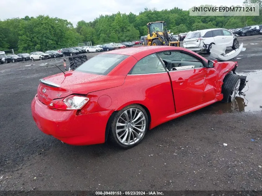 2013 Infiniti G37 VIN: JN1CV6FE9DM771241 Lot: 39489153