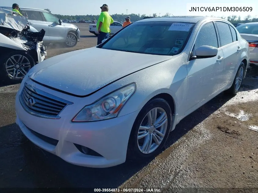 2013 Infiniti G37 Journey/Sport VIN: JN1CV6AP1DM306509 Lot: 39554873