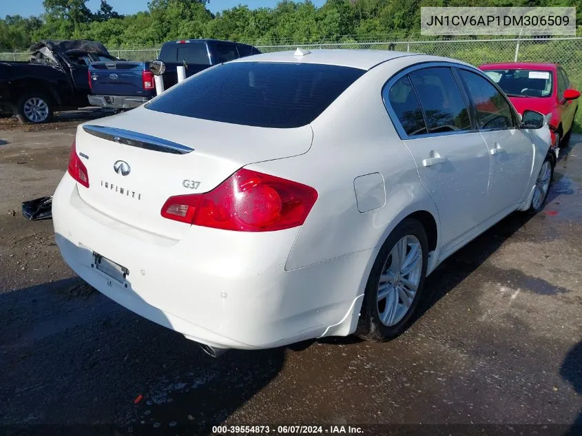 2013 Infiniti G37 Journey/Sport VIN: JN1CV6AP1DM306509 Lot: 39554873