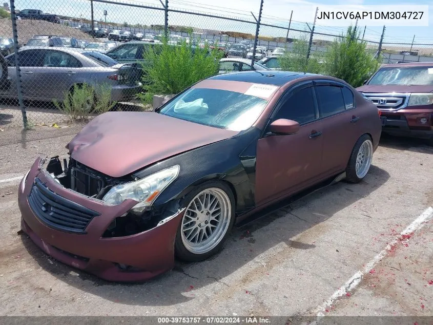 2013 Infiniti G37 Journey VIN: JN1CV6AP1DM304727 Lot: 39753757