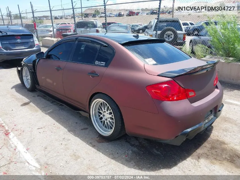 2013 Infiniti G37 Journey VIN: JN1CV6AP1DM304727 Lot: 39753757