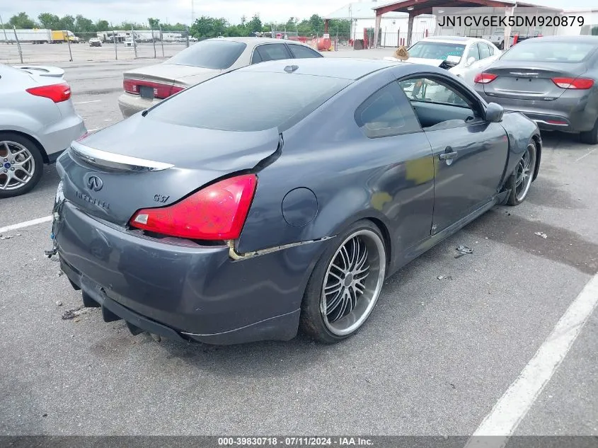 2013 Infiniti G37 Journey VIN: JN1CV6EK5DM920879 Lot: 39830718