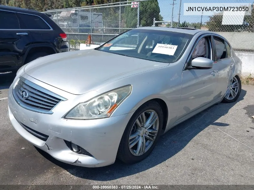 2013 Infiniti G37 Journey VIN: JN1CV6AP3DM723050 Lot: 39950383