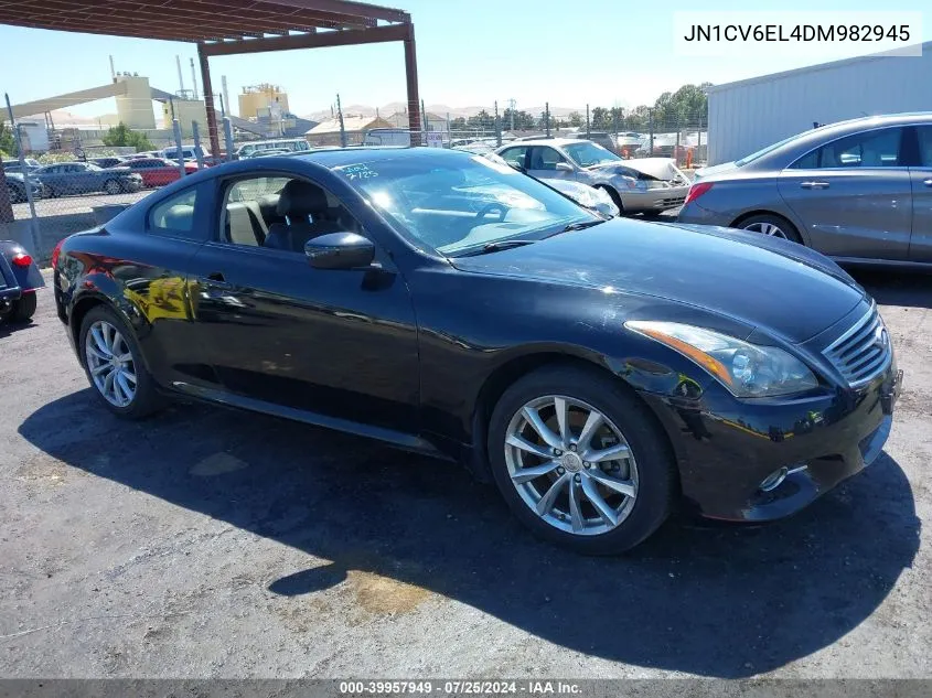 JN1CV6EL4DM982945 2013 Infiniti G37X