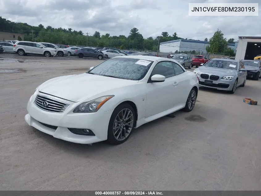 JN1CV6FE8DM230195 2013 Infiniti Ipl G