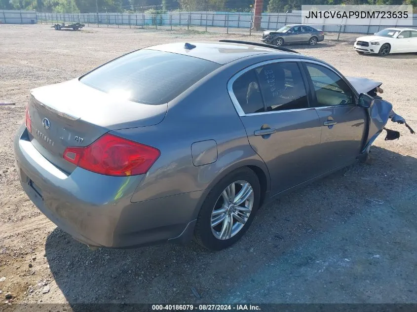 2013 Infiniti G37 Journey VIN: JN1CV6AP9DM723635 Lot: 40186079