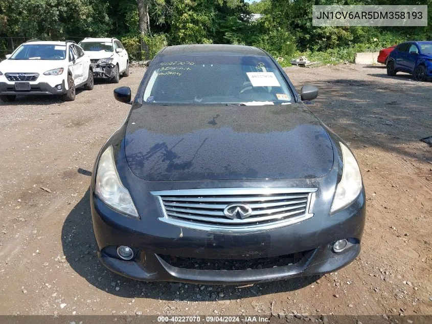 JN1CV6AR5DM358193 2013 Infiniti G37X