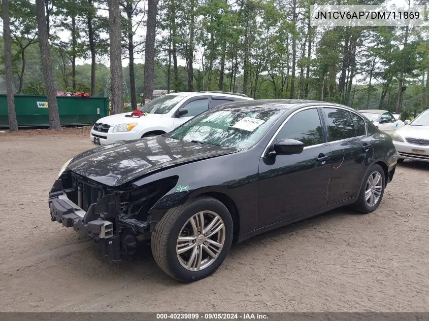 2013 Infiniti G37 Journey/Sport VIN: JN1CV6AP7DM711869 Lot: 40239899