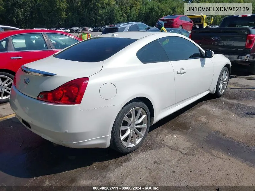 2013 Infiniti G37X VIN: JN1CV6ELXDM982139 Lot: 40282411