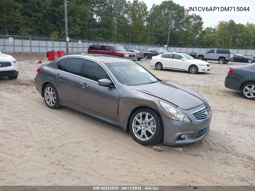 2013 Infiniti G37 Journey VIN: JN1CV6AP1DM715044 Lot: 40323978