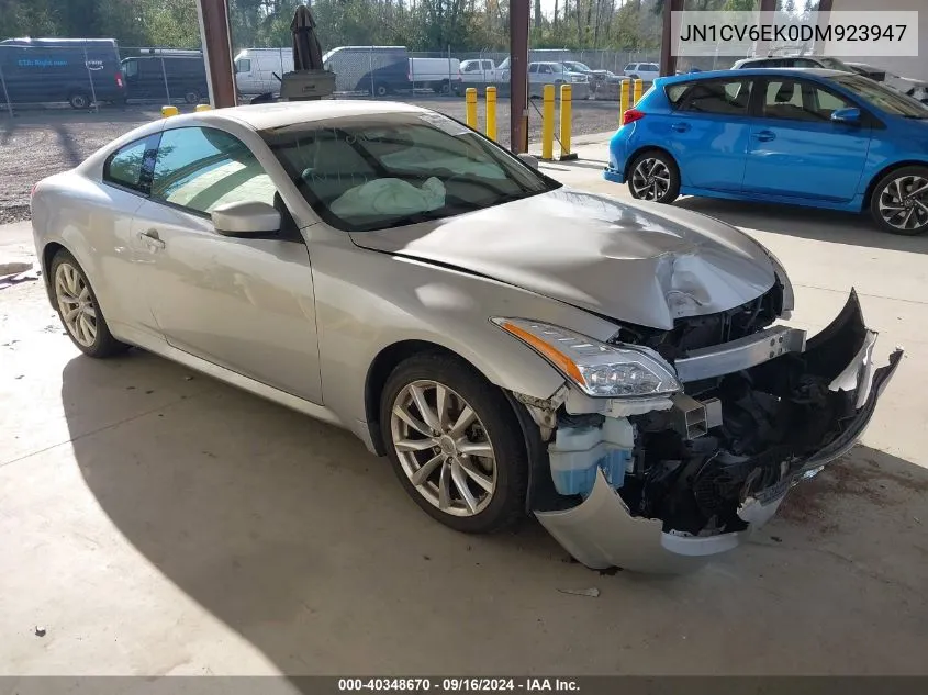 2013 Infiniti G37 Journey VIN: JN1CV6EK0DM923947 Lot: 40348670