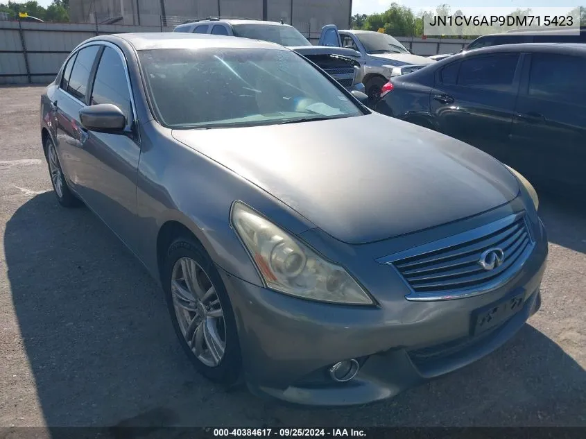 2013 Infiniti G37 Journey/Sport VIN: JN1CV6AP9DM715423 Lot: 40384617