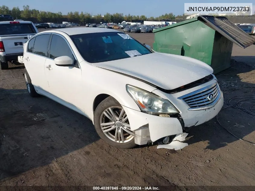 2013 Infiniti G37 Journey VIN: JN1CV6AP9DM723733 Lot: 40397845