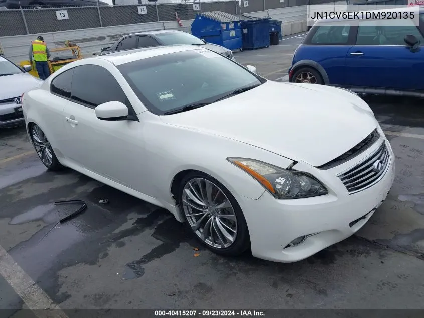 JN1CV6EK1DM920135 2013 Infiniti G37 Journey