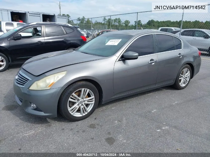 JN1CV6AP1DM714542 2013 Infiniti G37 Journey