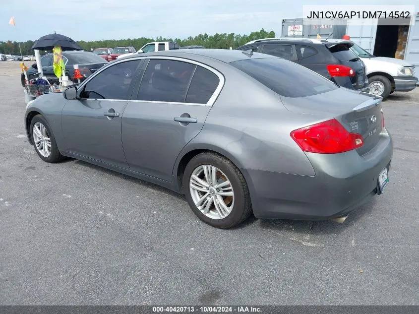 JN1CV6AP1DM714542 2013 Infiniti G37 Journey