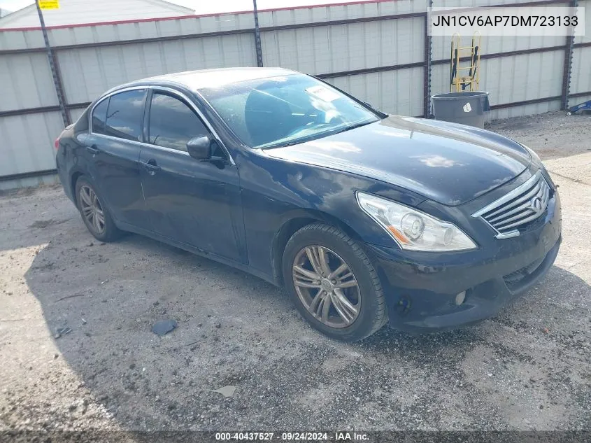 2013 Infiniti G37 Journey VIN: JN1CV6AP7DM723133 Lot: 40437527