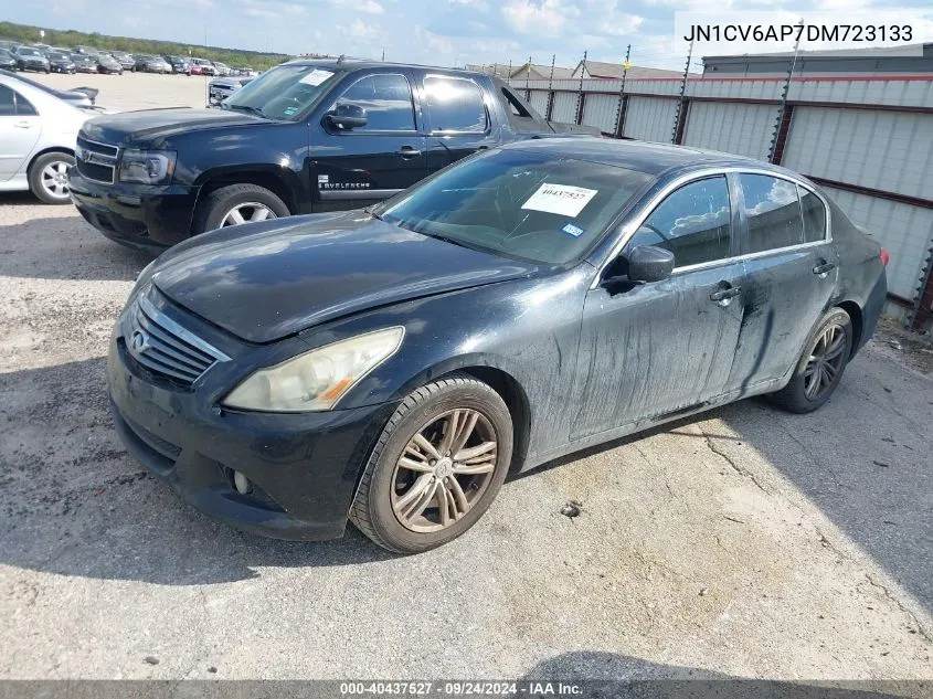 2013 Infiniti G37 Journey VIN: JN1CV6AP7DM723133 Lot: 40437527