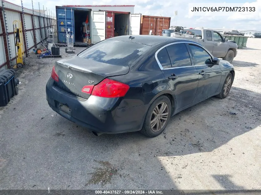 2013 Infiniti G37 Journey VIN: JN1CV6AP7DM723133 Lot: 40437527