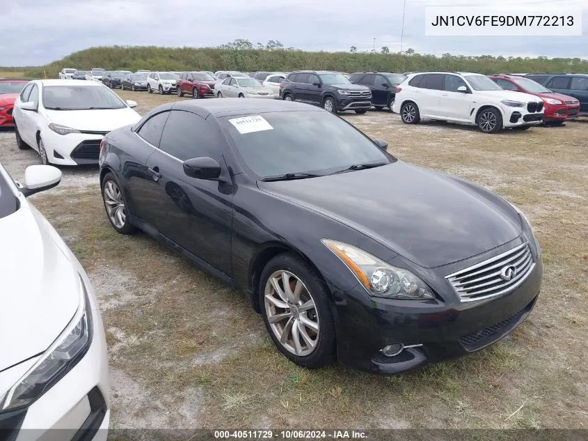 2013 Infiniti G37 Sport/Ipl VIN: JN1CV6FE9DM772213 Lot: 40511729