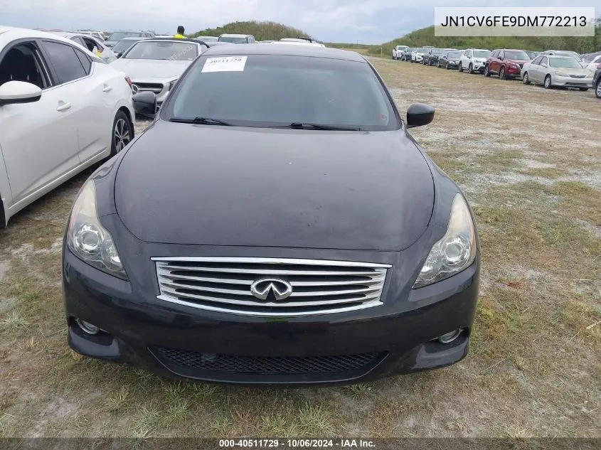 2013 Infiniti G37 Sport/Ipl VIN: JN1CV6FE9DM772213 Lot: 40511729