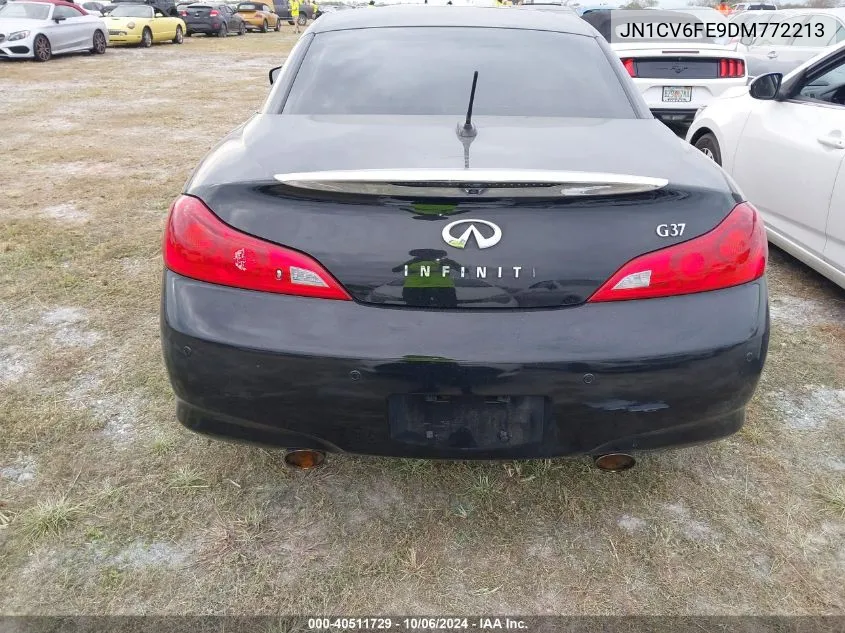 2013 Infiniti G37 Sport/Ipl VIN: JN1CV6FE9DM772213 Lot: 40511729