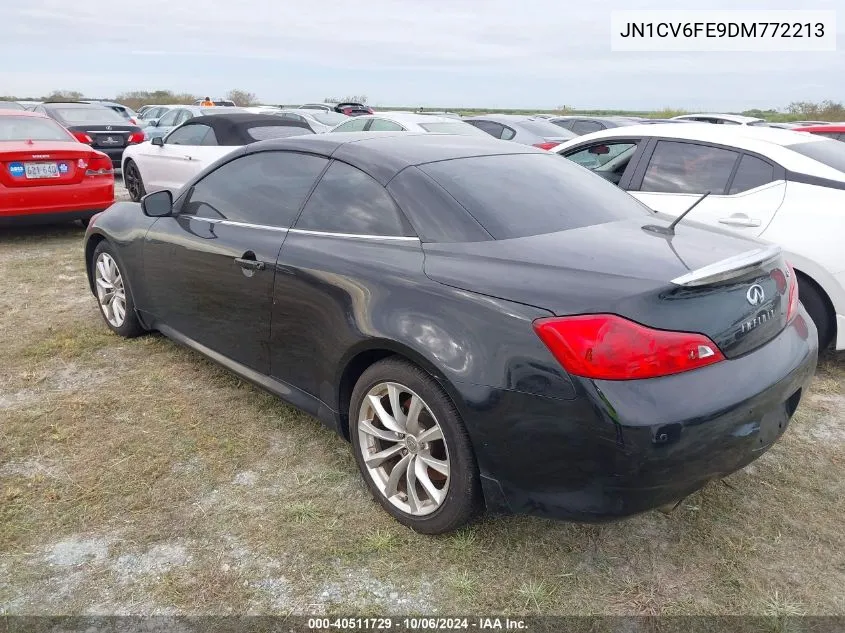 2013 Infiniti G37 Sport/Ipl VIN: JN1CV6FE9DM772213 Lot: 40511729