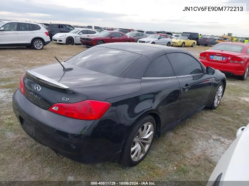 2013 Infiniti G37 Sport/Ipl VIN: JN1CV6FE9DM772213 Lot: 40511729