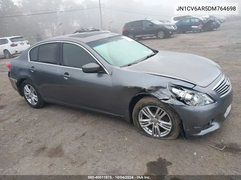 2013 Infiniti G37X VIN: JN1CV6AR5DM764698 Lot: 40511975