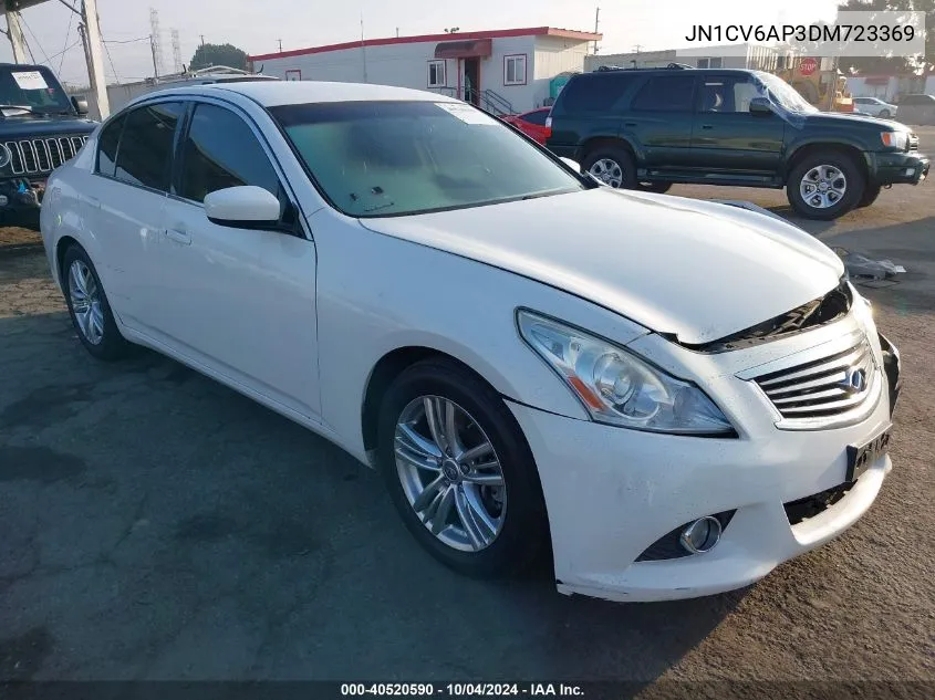 2013 Infiniti G37 Journey VIN: JN1CV6AP3DM723369 Lot: 40520590